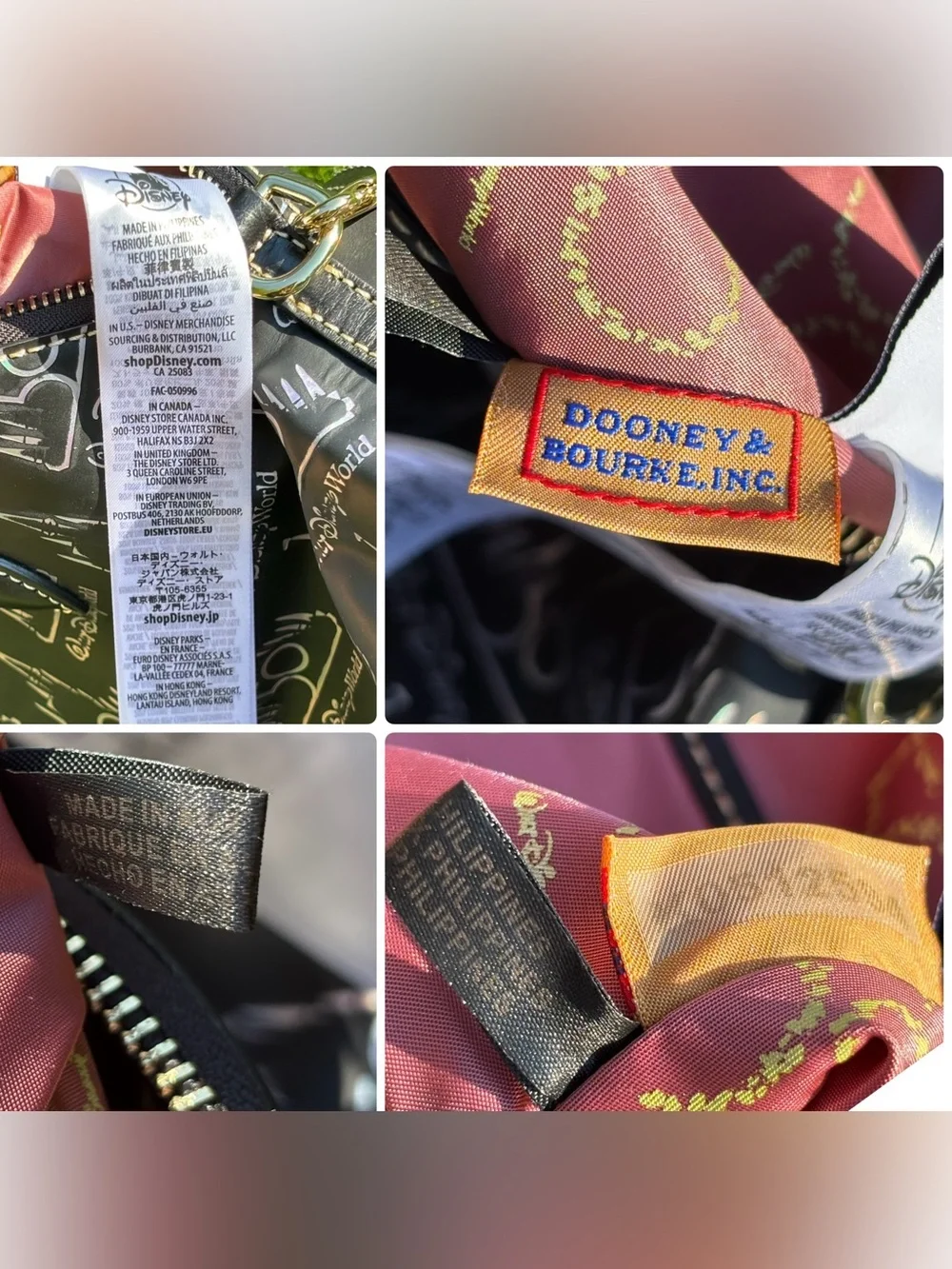Dooney & Bourke Walt Disney World 50th Anniversary Satchel Limited Edition - Picture 15 of 17